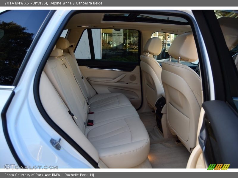 Alpine White / Canberra Beige 2014 BMW X5 xDrive35i