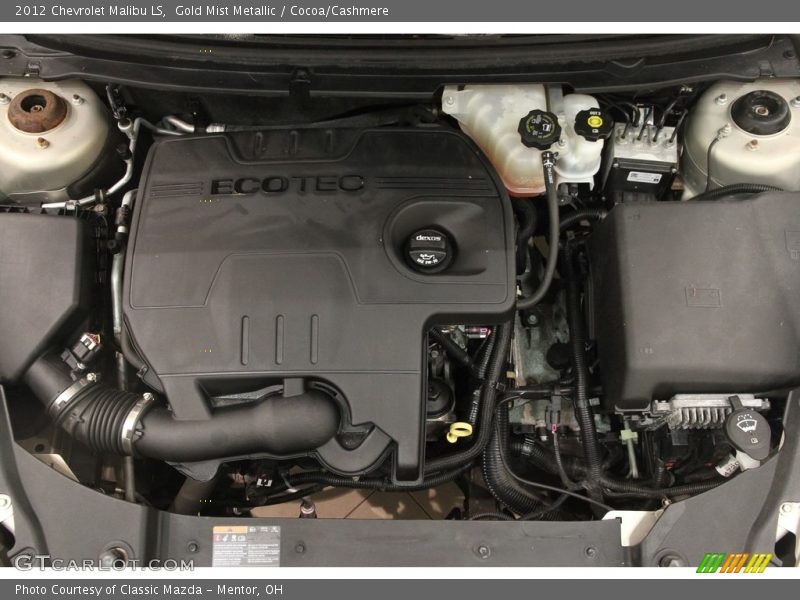 Gold Mist Metallic / Cocoa/Cashmere 2012 Chevrolet Malibu LS