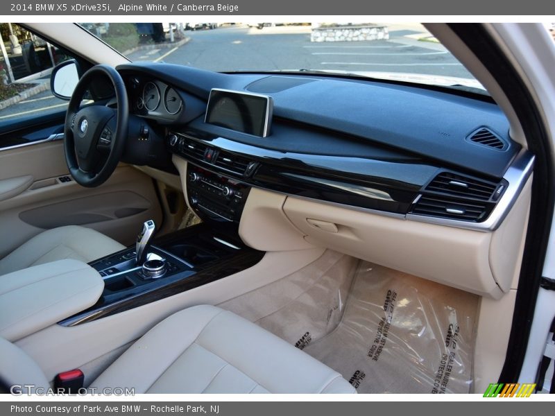 Alpine White / Canberra Beige 2014 BMW X5 xDrive35i