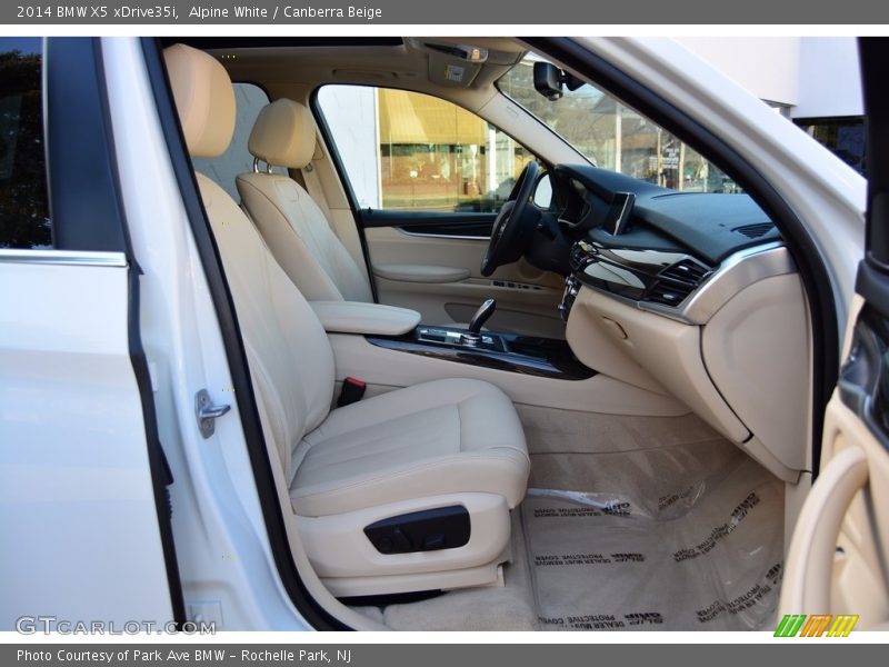 Alpine White / Canberra Beige 2014 BMW X5 xDrive35i