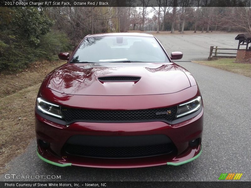 Octane Red / Black 2017 Dodge Charger R/T Scat Pack