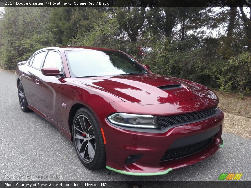 Octane Red / Black 2017 Dodge Charger R/T Scat Pack
