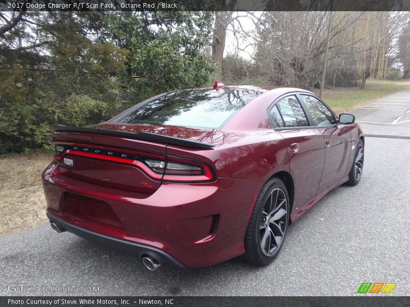 Octane Red / Black 2017 Dodge Charger R/T Scat Pack