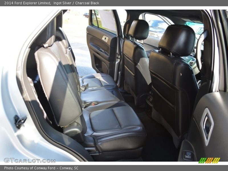 Ingot Silver / Charcoal Black 2014 Ford Explorer Limited