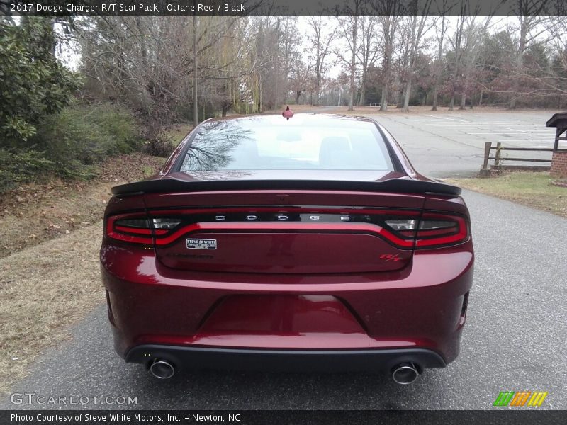 Octane Red / Black 2017 Dodge Charger R/T Scat Pack