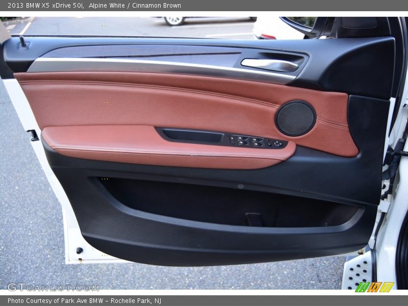 Alpine White / Cinnamon Brown 2013 BMW X5 xDrive 50i