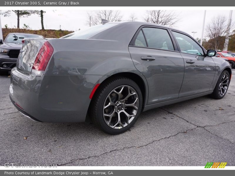 Ceramic Gray / Black 2017 Chrysler 300 S