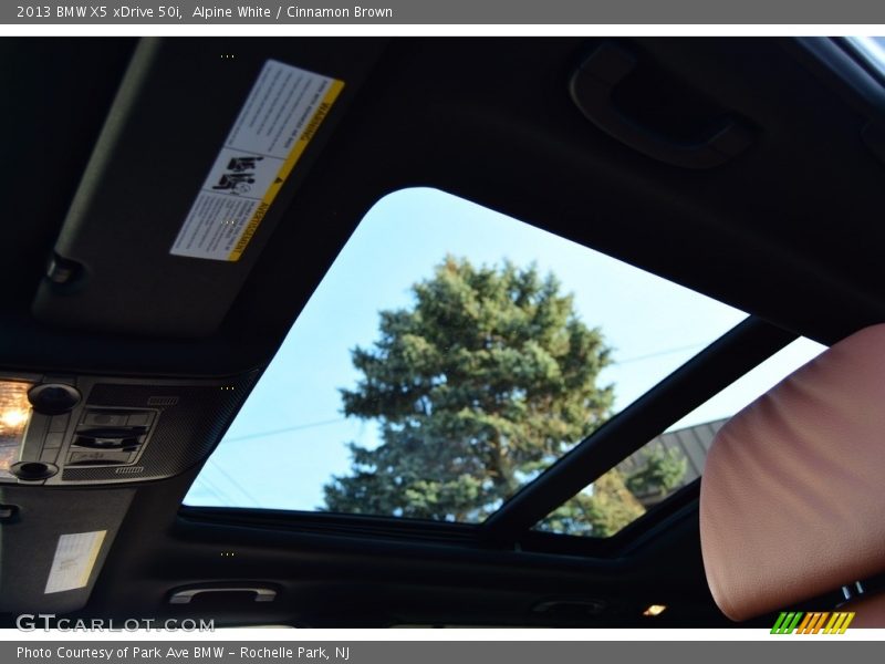 Alpine White / Cinnamon Brown 2013 BMW X5 xDrive 50i
