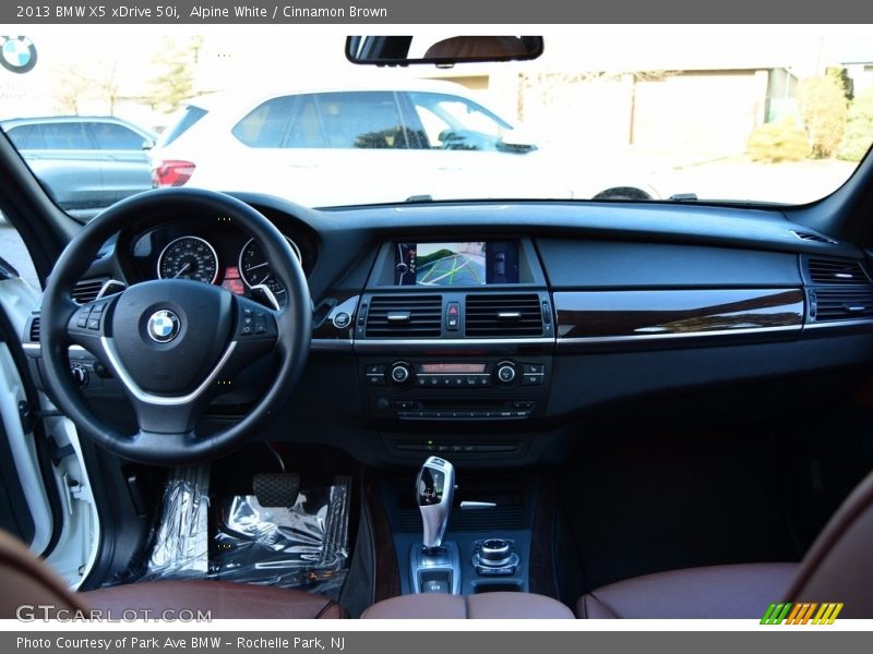Alpine White / Cinnamon Brown 2013 BMW X5 xDrive 50i