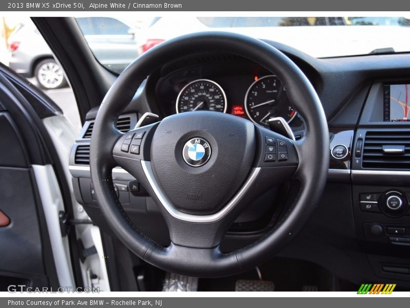 Alpine White / Cinnamon Brown 2013 BMW X5 xDrive 50i