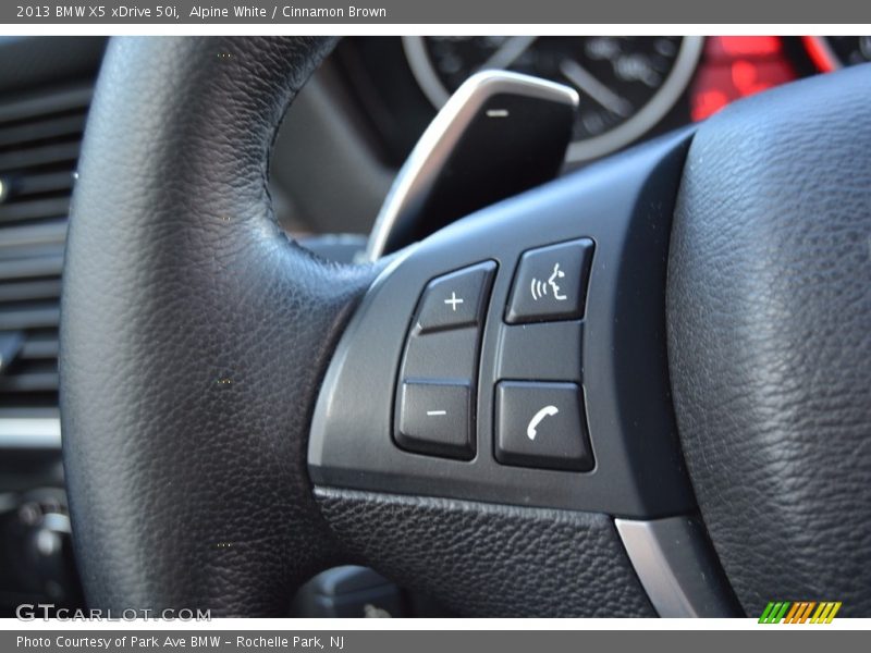Alpine White / Cinnamon Brown 2013 BMW X5 xDrive 50i