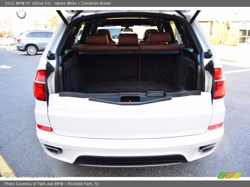 Alpine White / Cinnamon Brown 2013 BMW X5 xDrive 50i