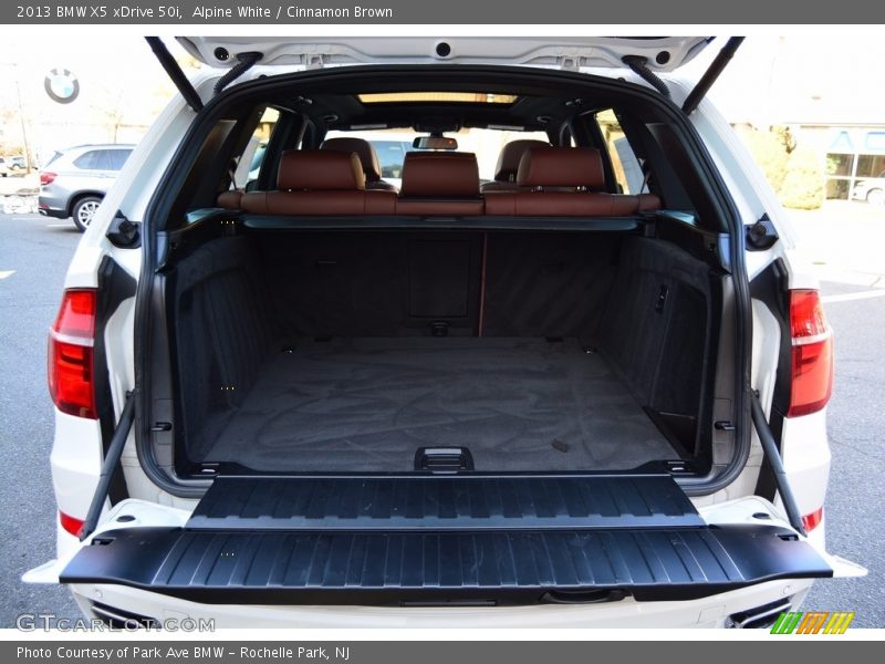 Alpine White / Cinnamon Brown 2013 BMW X5 xDrive 50i