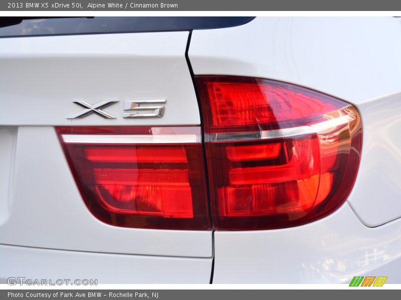 Alpine White / Cinnamon Brown 2013 BMW X5 xDrive 50i