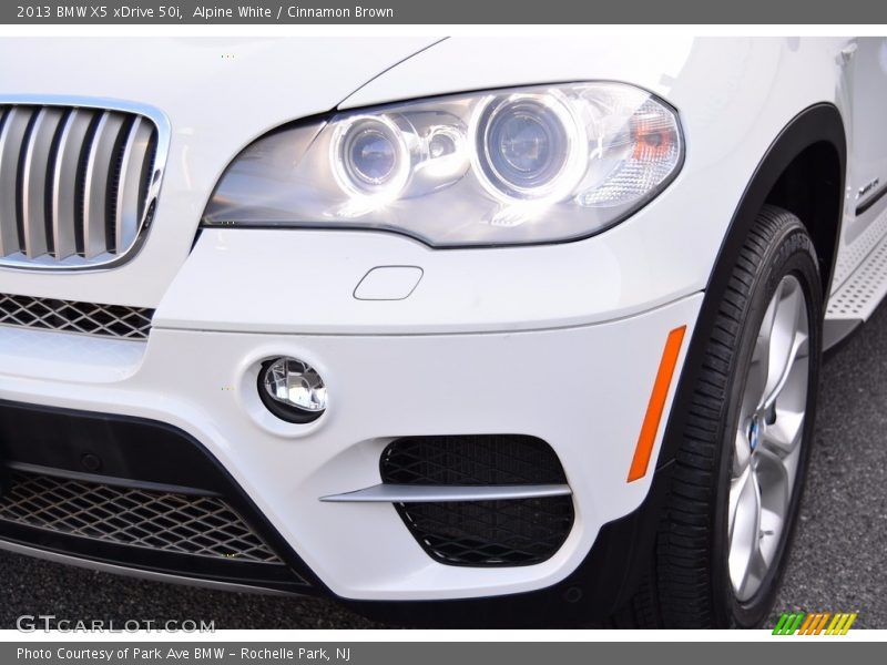 Alpine White / Cinnamon Brown 2013 BMW X5 xDrive 50i