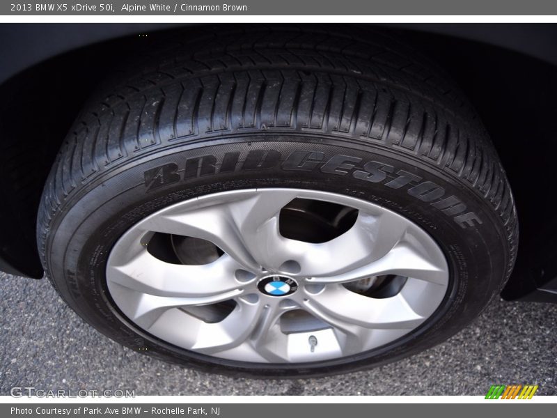 Alpine White / Cinnamon Brown 2013 BMW X5 xDrive 50i