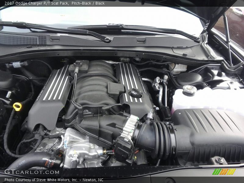 Pitch-Black / Black 2017 Dodge Charger R/T Scat Pack