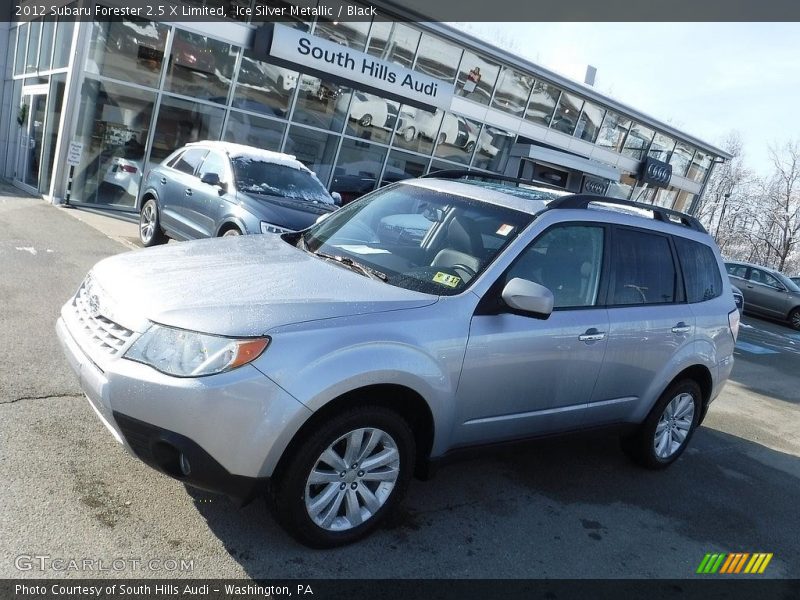 Ice Silver Metallic / Black 2012 Subaru Forester 2.5 X Limited