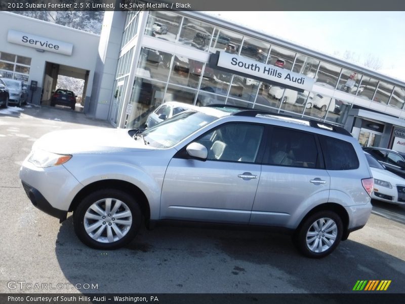 Ice Silver Metallic / Black 2012 Subaru Forester 2.5 X Limited