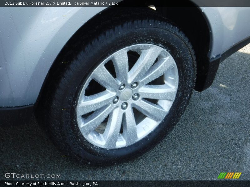 Ice Silver Metallic / Black 2012 Subaru Forester 2.5 X Limited