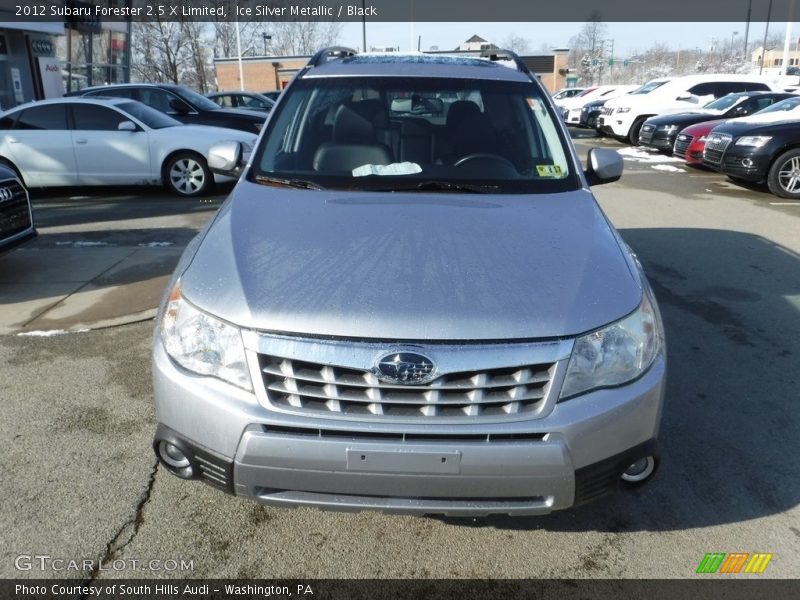 Ice Silver Metallic / Black 2012 Subaru Forester 2.5 X Limited
