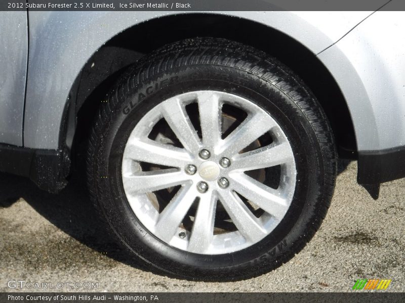 Ice Silver Metallic / Black 2012 Subaru Forester 2.5 X Limited