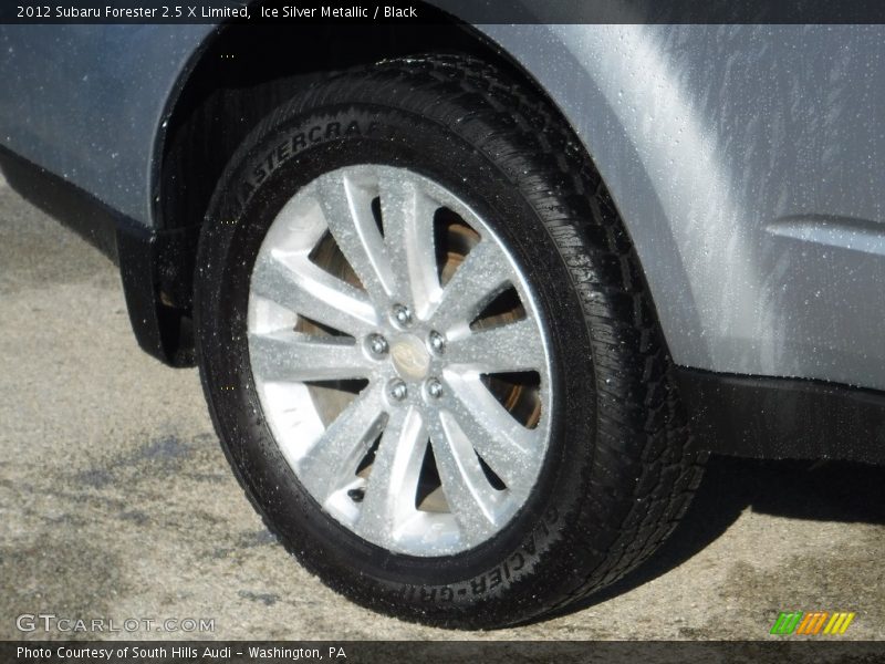 Ice Silver Metallic / Black 2012 Subaru Forester 2.5 X Limited