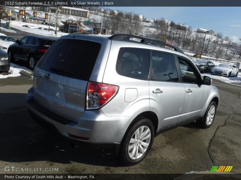 Ice Silver Metallic / Black 2012 Subaru Forester 2.5 X Limited