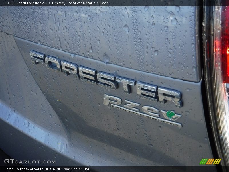 Ice Silver Metallic / Black 2012 Subaru Forester 2.5 X Limited