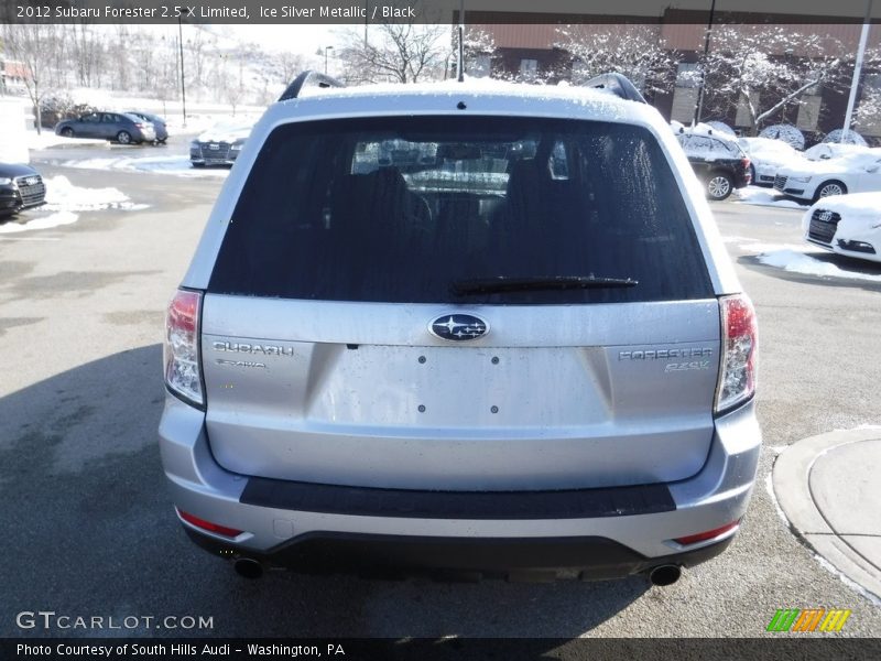 Ice Silver Metallic / Black 2012 Subaru Forester 2.5 X Limited
