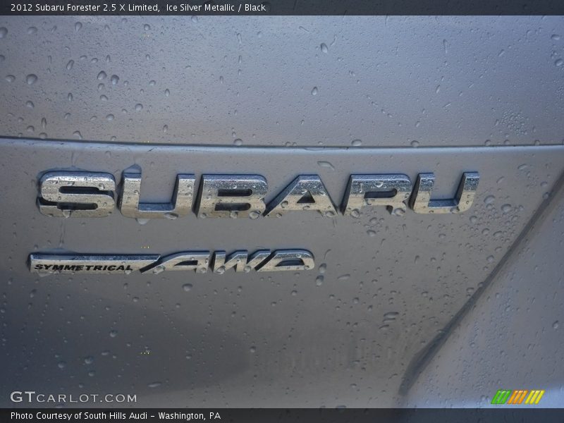 Ice Silver Metallic / Black 2012 Subaru Forester 2.5 X Limited