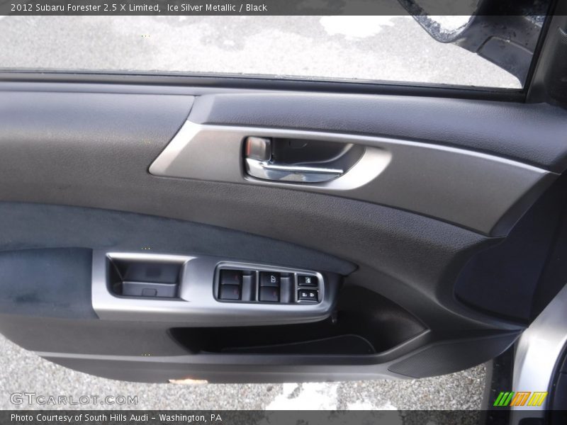 Ice Silver Metallic / Black 2012 Subaru Forester 2.5 X Limited
