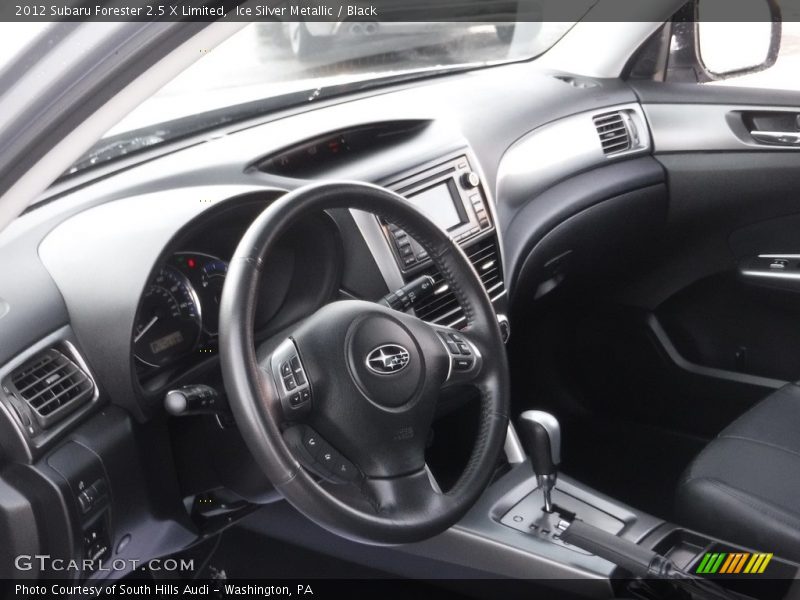 Ice Silver Metallic / Black 2012 Subaru Forester 2.5 X Limited