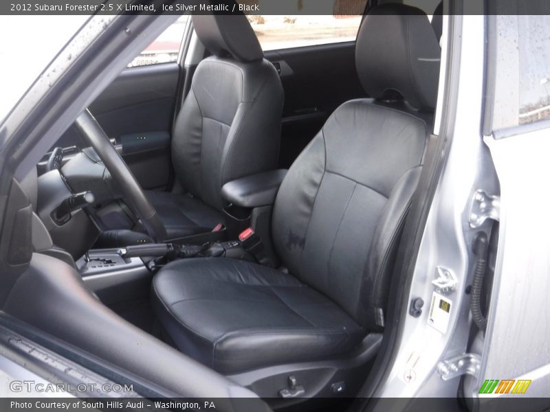 Ice Silver Metallic / Black 2012 Subaru Forester 2.5 X Limited