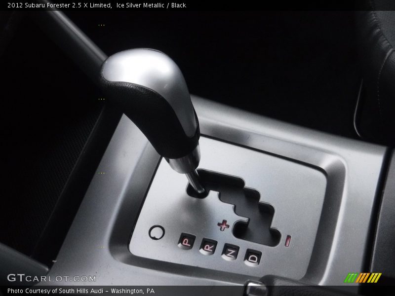 Ice Silver Metallic / Black 2012 Subaru Forester 2.5 X Limited