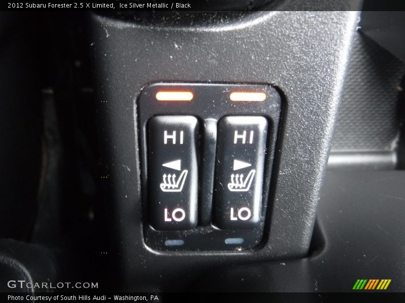 Ice Silver Metallic / Black 2012 Subaru Forester 2.5 X Limited