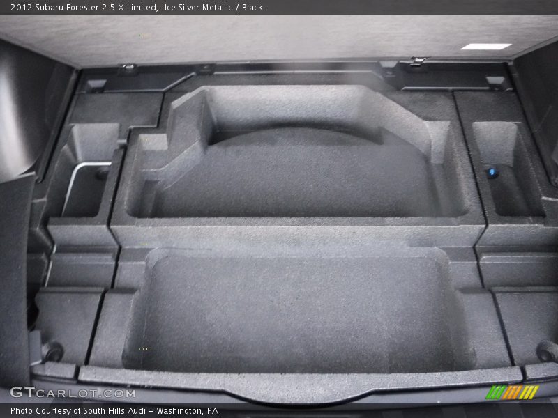 Ice Silver Metallic / Black 2012 Subaru Forester 2.5 X Limited