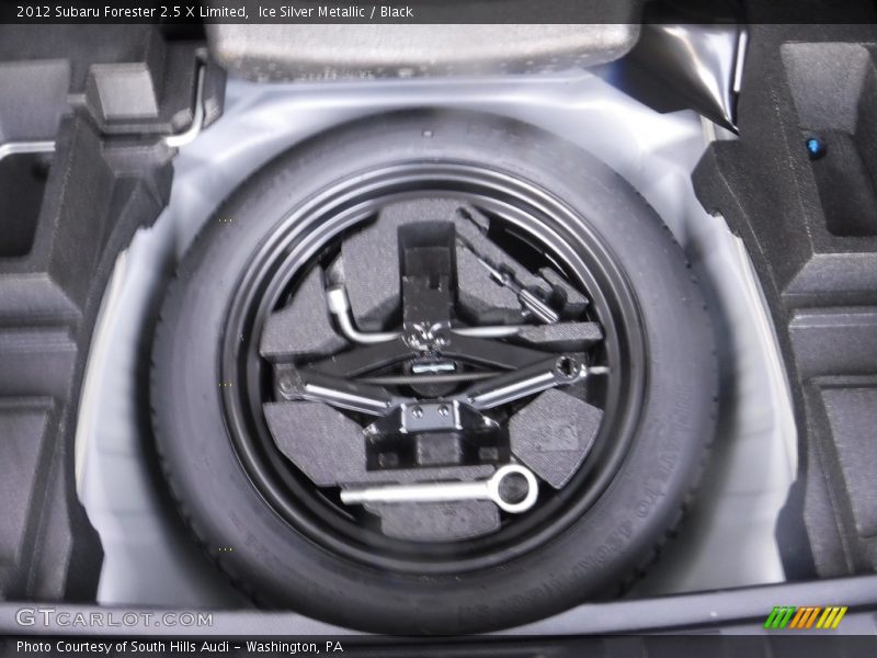 Ice Silver Metallic / Black 2012 Subaru Forester 2.5 X Limited