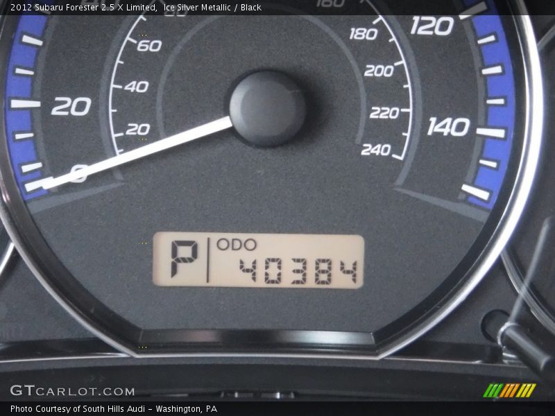 Ice Silver Metallic / Black 2012 Subaru Forester 2.5 X Limited