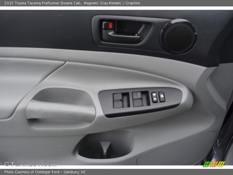 Magnetic Gray Metallic / Graphite 2015 Toyota Tacoma PreRunner Double Cab