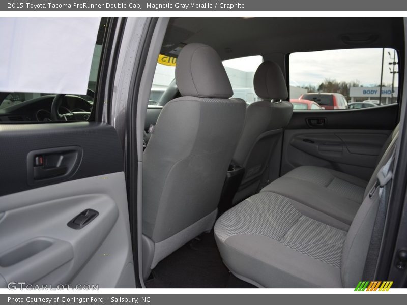 Magnetic Gray Metallic / Graphite 2015 Toyota Tacoma PreRunner Double Cab