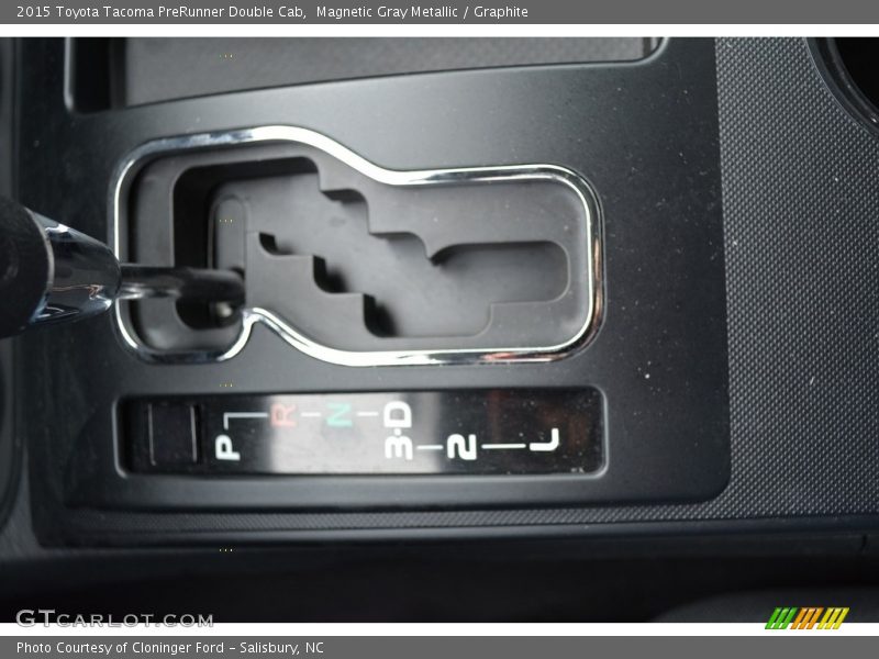 Magnetic Gray Metallic / Graphite 2015 Toyota Tacoma PreRunner Double Cab