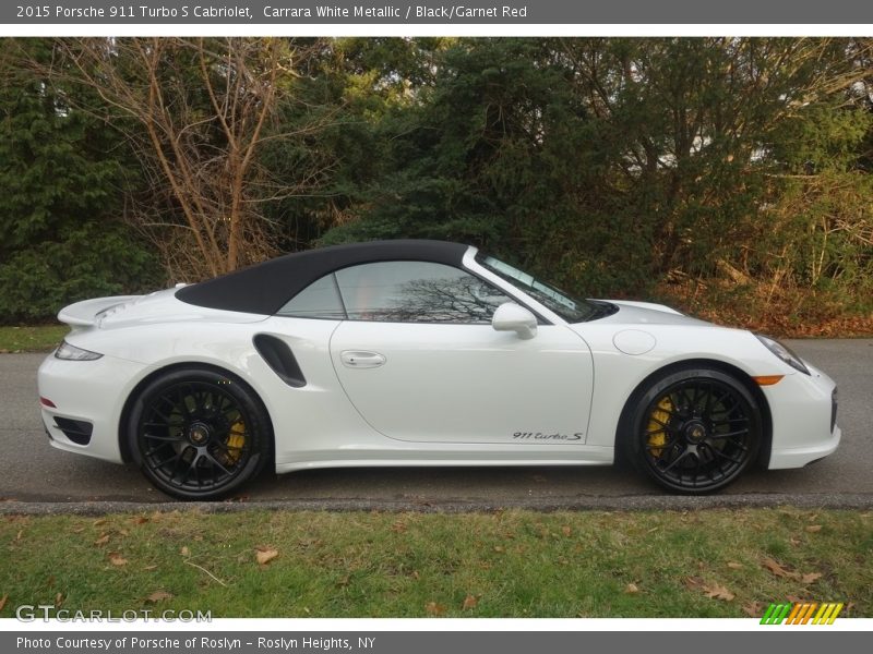  2015 911 Turbo S Cabriolet Carrara White Metallic