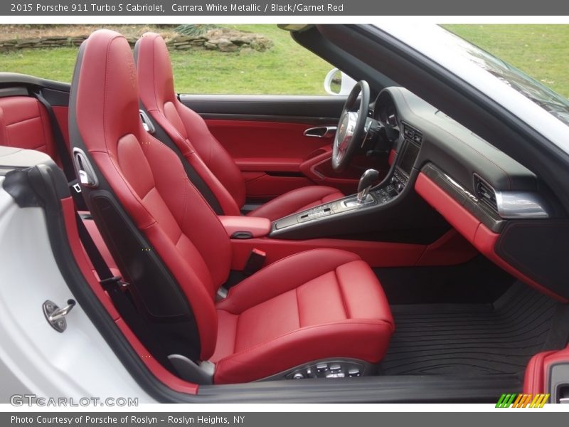Front Seat of 2015 911 Turbo S Cabriolet