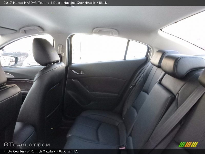 Machine Gray Metallic / Black 2017 Mazda MAZDA3 Touring 4 Door