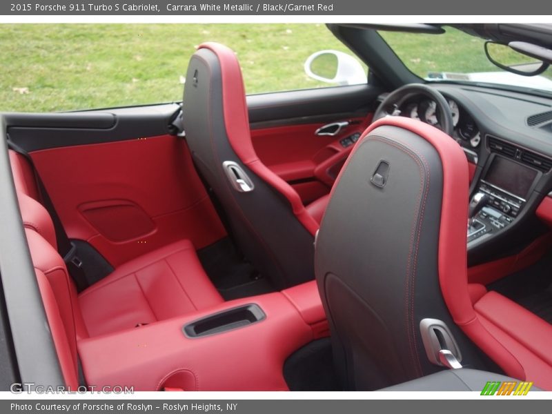 Rear Seat of 2015 911 Turbo S Cabriolet