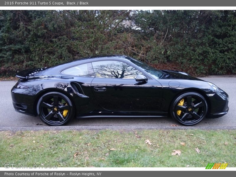  2016 911 Turbo S Coupe Black