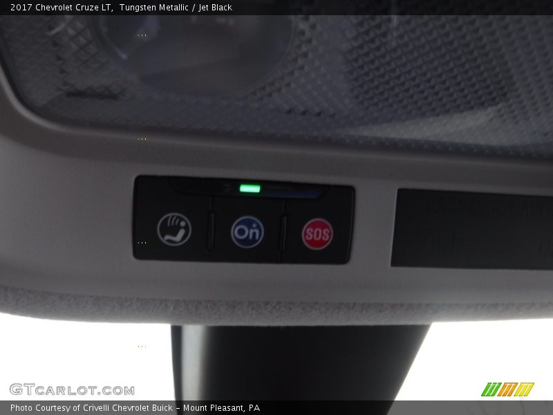 Tungsten Metallic / Jet Black 2017 Chevrolet Cruze LT