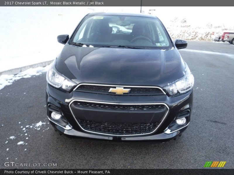 Mosaic Black Metallic / Jet Black 2017 Chevrolet Spark LT