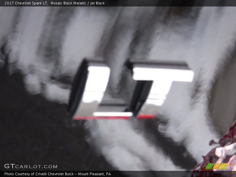 Mosaic Black Metallic / Jet Black 2017 Chevrolet Spark LT